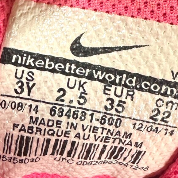 Nike Pink Youth Baseball & Softball Cleats Size 3Y - Picture 7 of 7